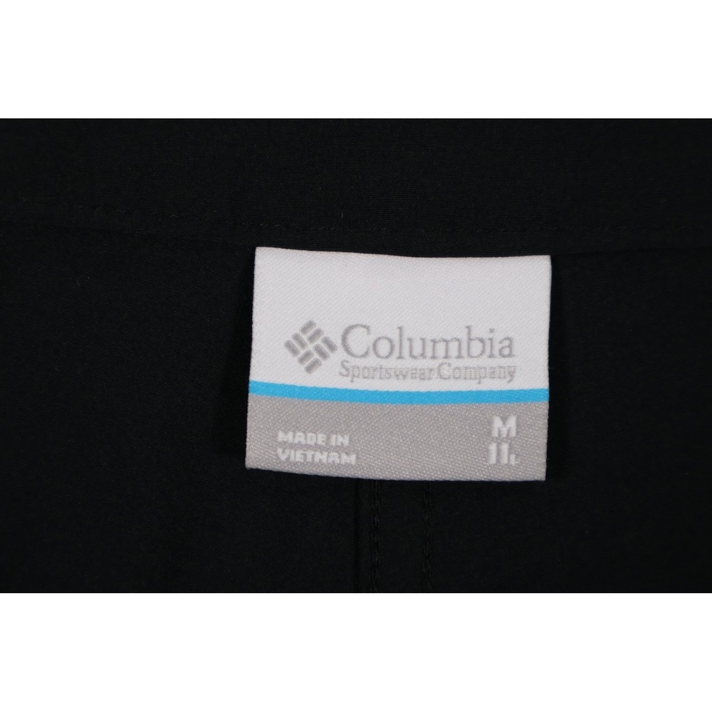 Columbia Athletic Shorts Mens M Black Drawstring 32 Waist 10 Inch Inseam - Picture 6 of 9